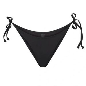 Skims SWIM DIPPED TIE BOTTOMS I ONYX